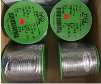 HiQ Lead Free Solder Wire Sn/0.7Cu (D9930C)