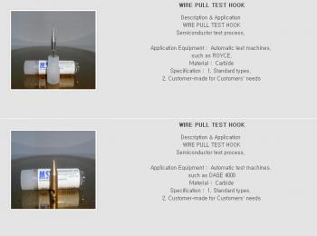 Wire Pull Test Hook